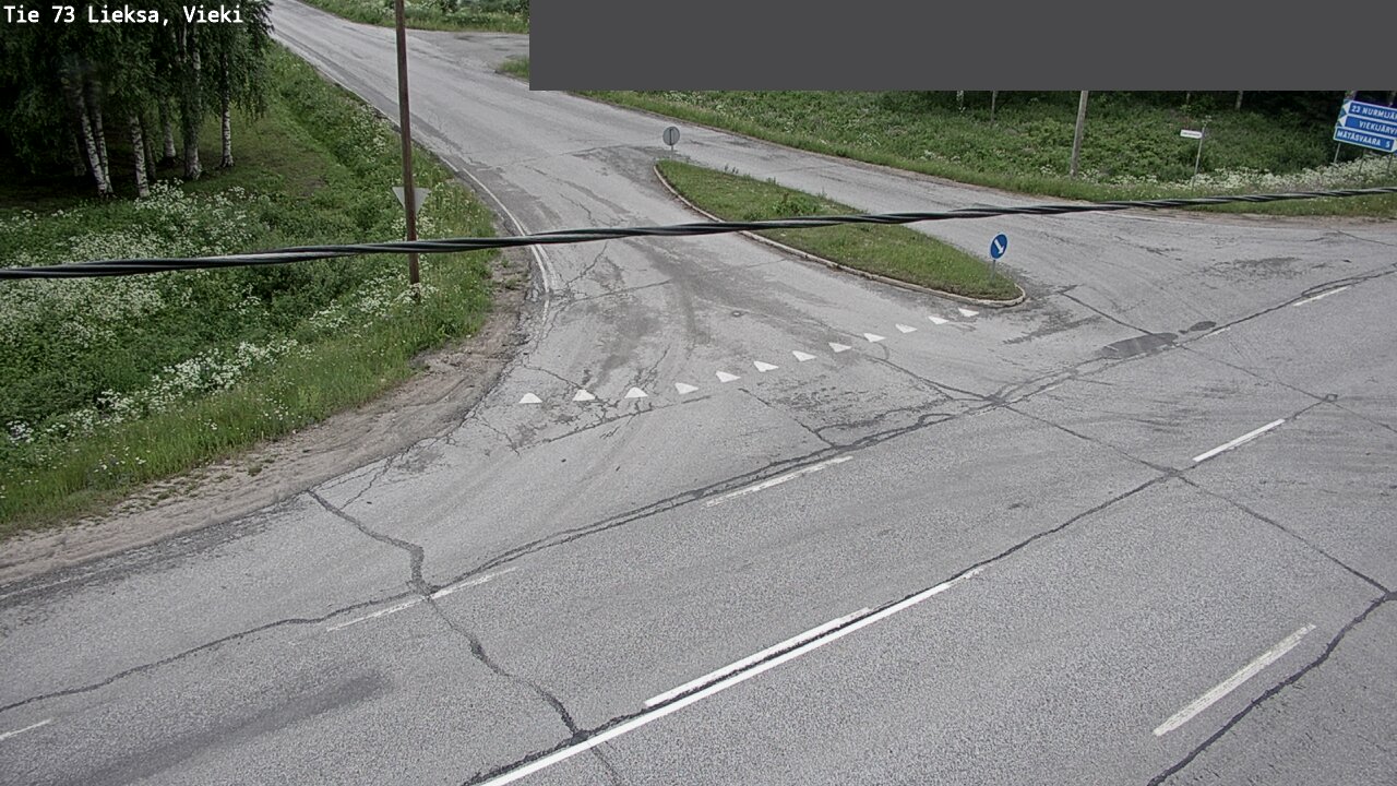 Weather Camera Image Road 73 Lieksa, Vieki, Lieksa, Pohjois-Karjala