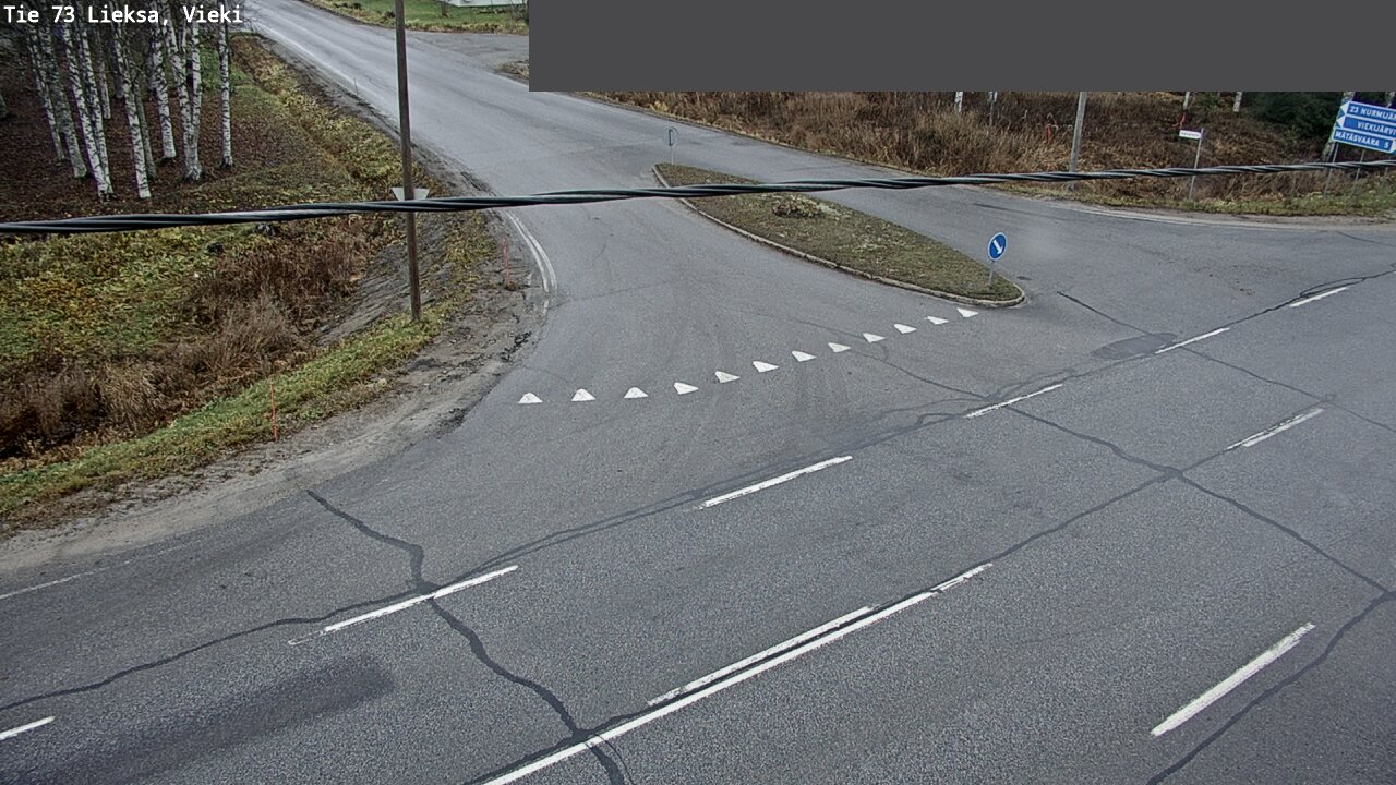 Kelikamerat Kuva Tie 73 Lieksa; Vieki, Lieksa, Pohjois-Karjala