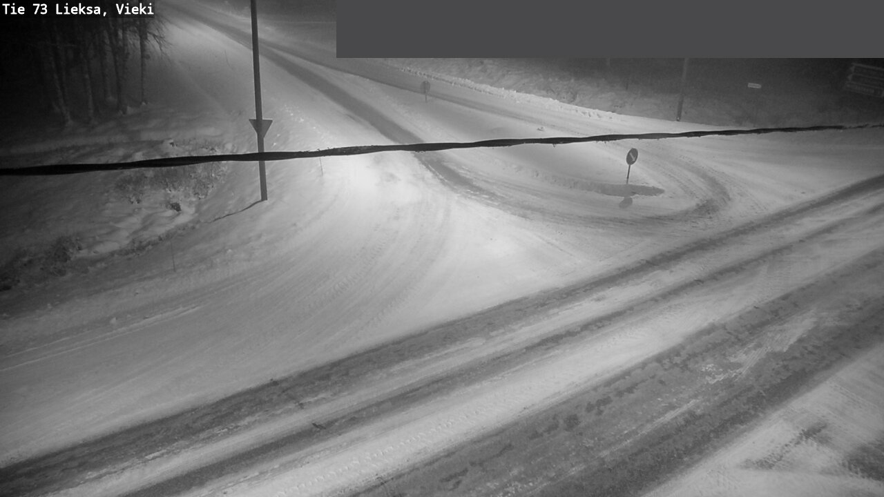 Weather Camera Image Väg 73 Lieksa, Vieki, Lieksa, Pohjois-Karjala