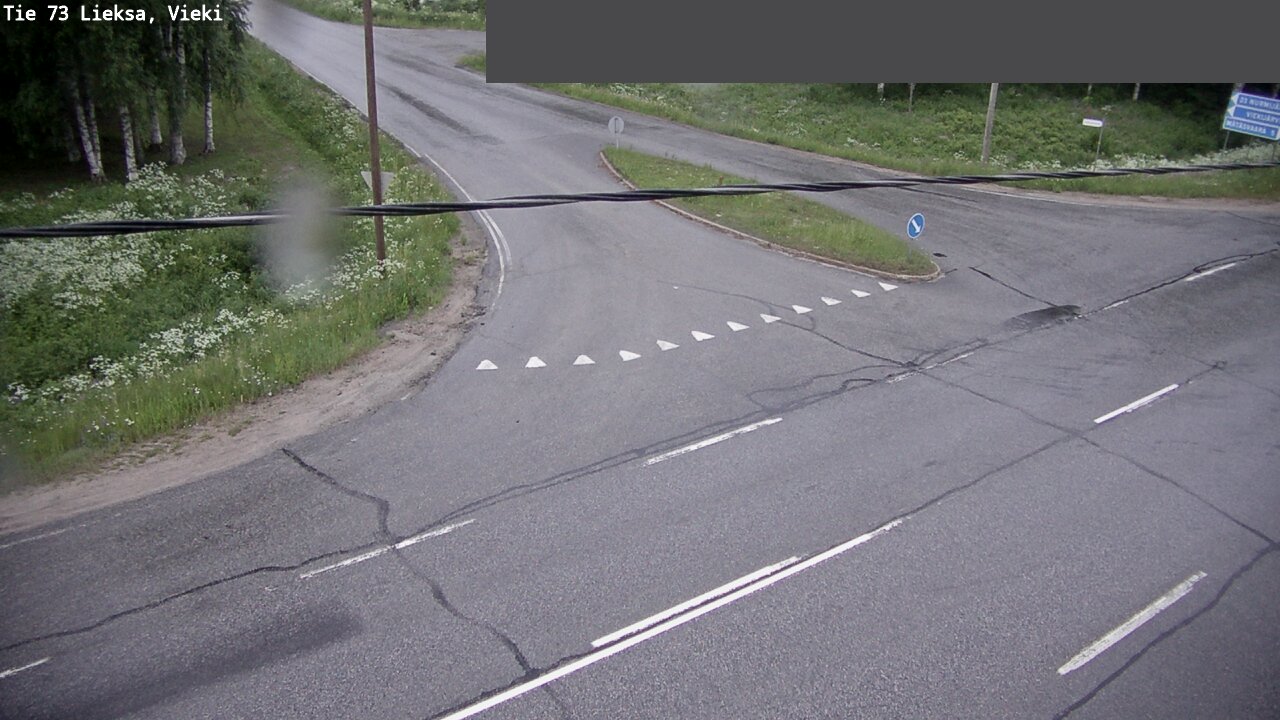 Kelikamerat Kuva Tie 73 Lieksa; Vieki, Lieksa, Pohjois-Karjala