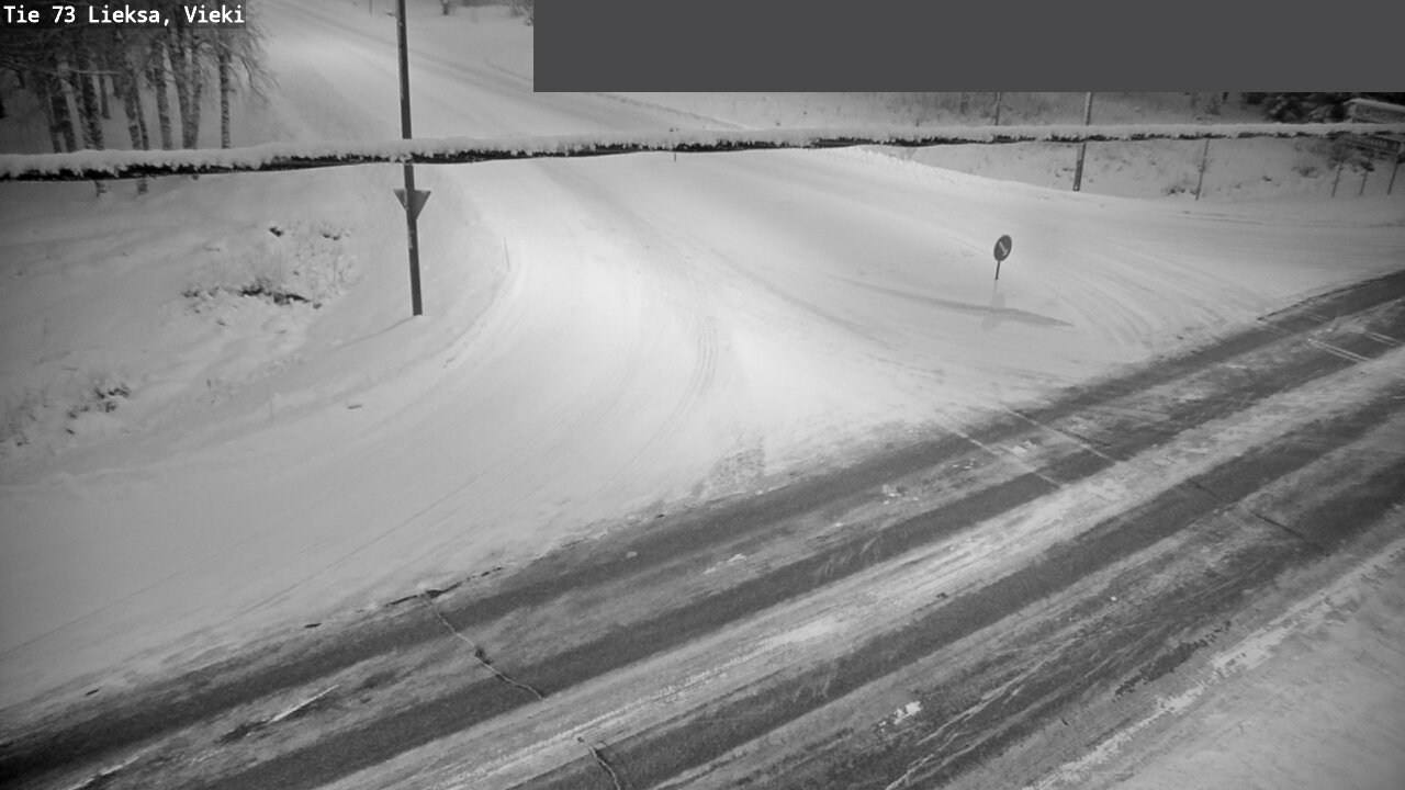 Kelikamerat Kuva Tie 73 Lieksa; Vieki, Lieksa, Pohjois-Karjala