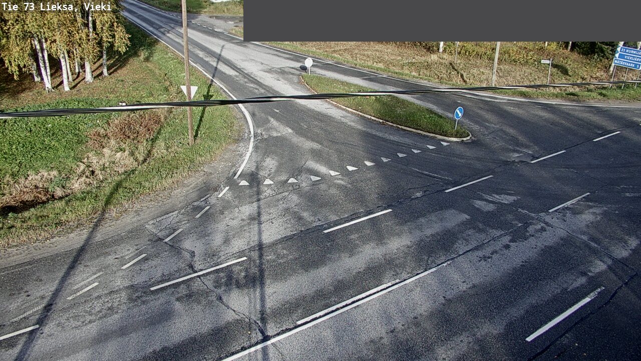 Weather Camera Image Road 73 Lieksa, Vieki, Lieksa, Pohjois-Karjala