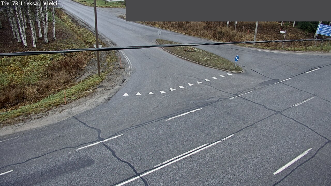 Kelikamerat Kuva Tie 73 Lieksa; Vieki, Lieksa, Pohjois-Karjala