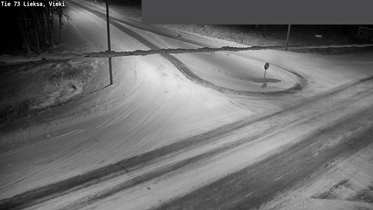 Weather Camera Image Road 73 Lieksa, Vieki, Lieksa, Pohjois-Karjala