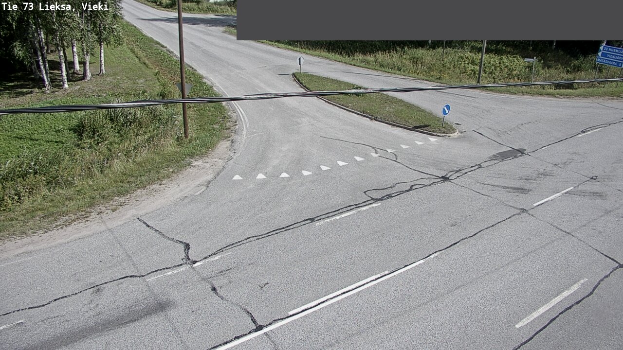 Weather Camera Image Road 73 Lieksa, Vieki, Lieksa, Pohjois-Karjala