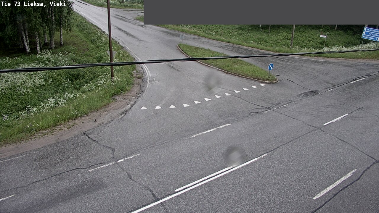 Kelikamerat Kuva Tie 73 Lieksa; Vieki, Lieksa, Pohjois-Karjala