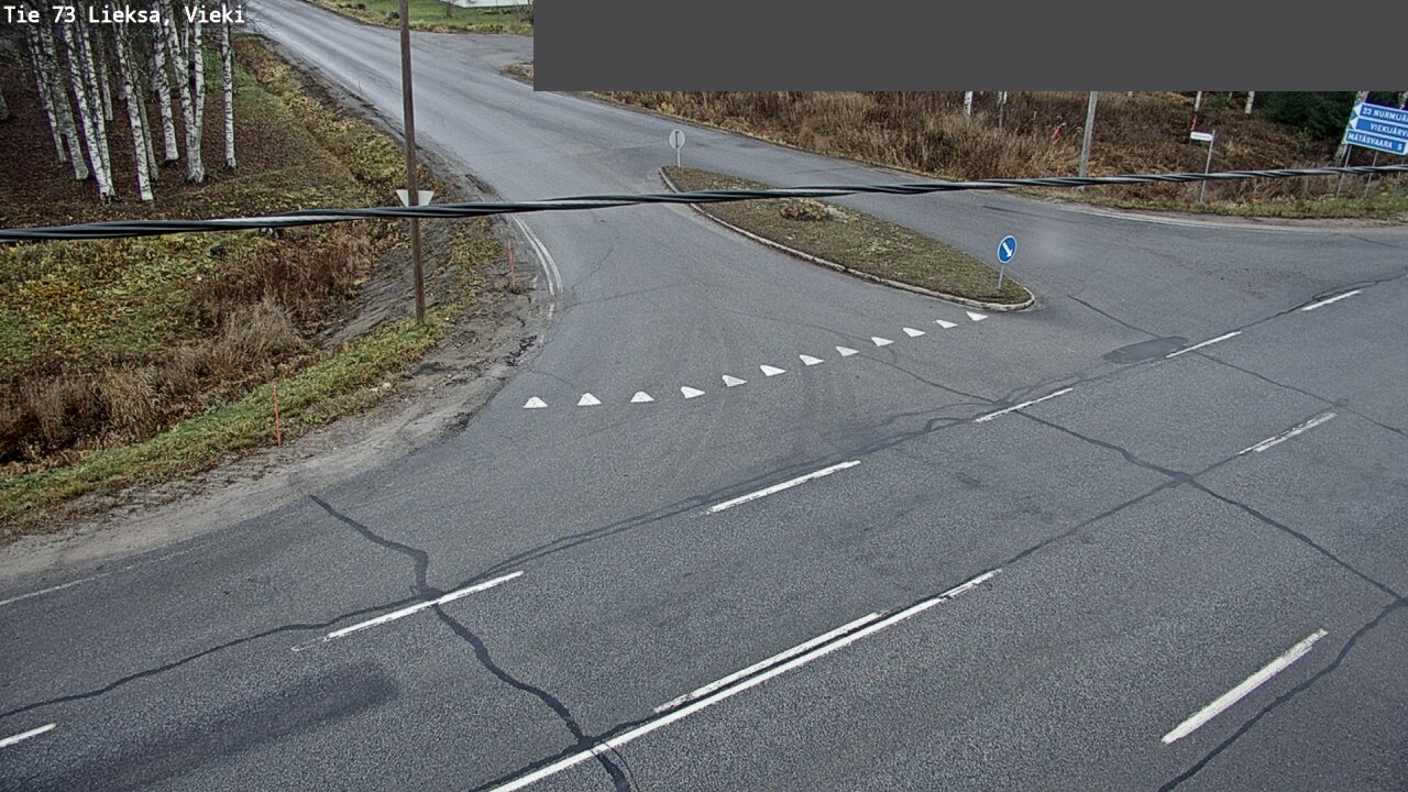 Kelikamerat Kuva Tie 73 Lieksa; Vieki, Lieksa, Pohjois-Karjala