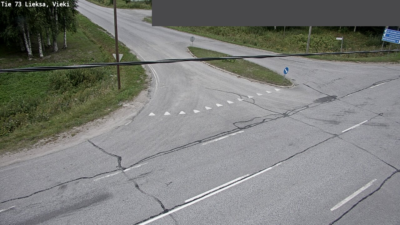 Weather Camera Image Väg 73 Lieksa, Vieki, Lieksa, Pohjois-Karjala
