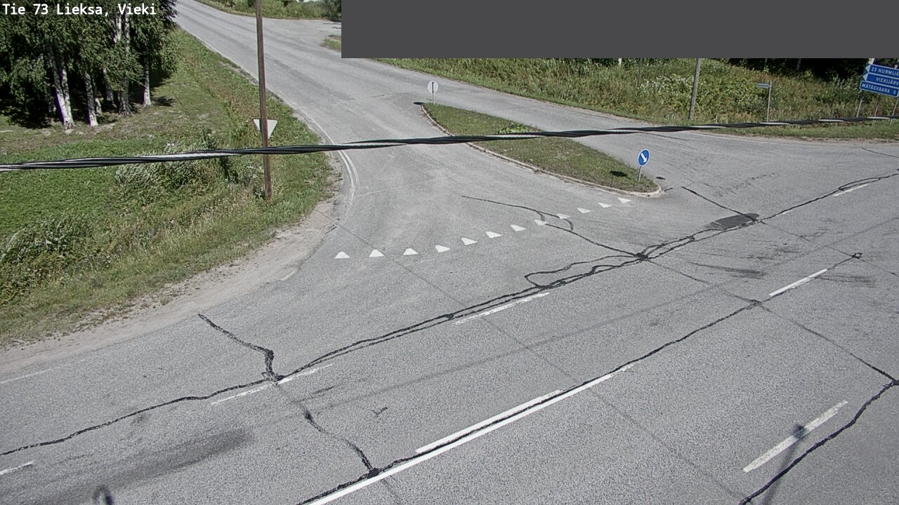 Weather Camera Image Road 73 Lieksa, Vieki, Lieksa, Pohjois-Karjala