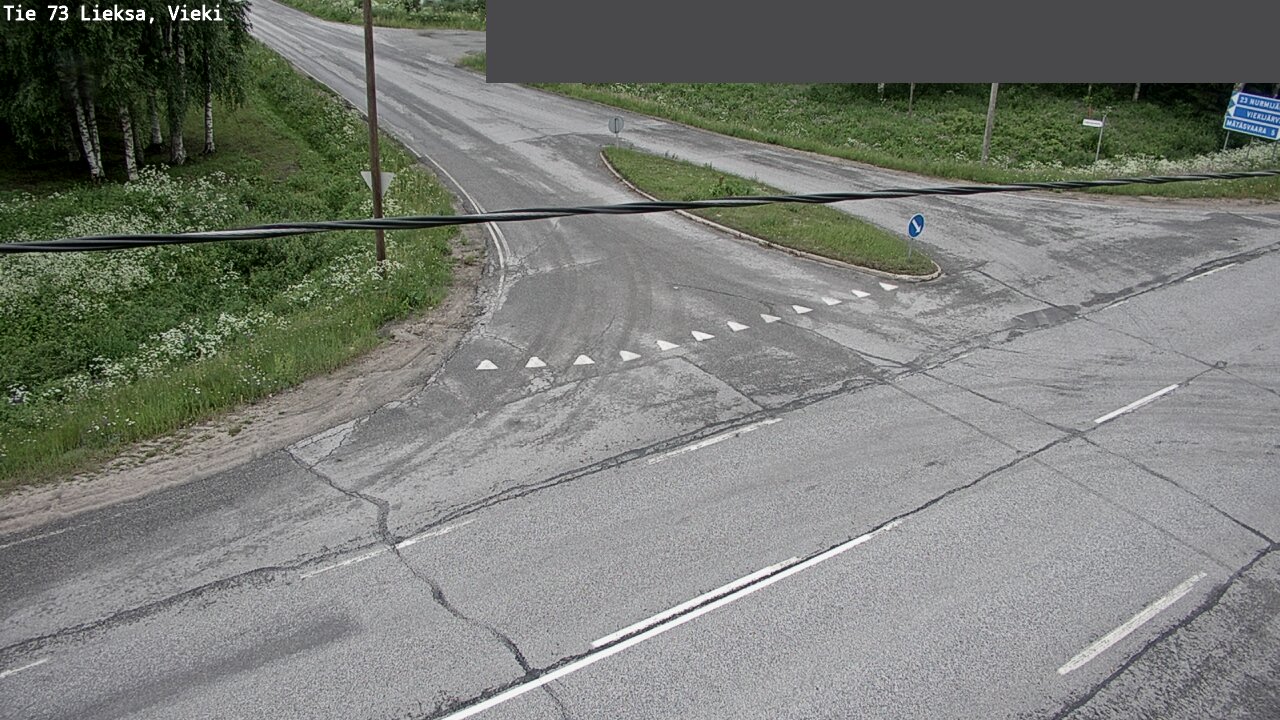 Weather Camera Image Road 73 Lieksa, Vieki, Lieksa, Pohjois-Karjala