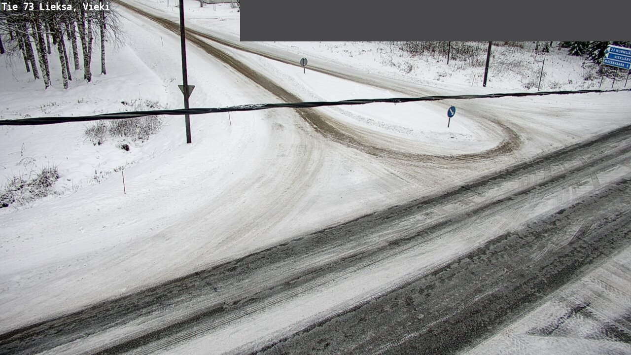Weather Camera Image Road 73 Lieksa, Vieki, Lieksa, Pohjois-Karjala