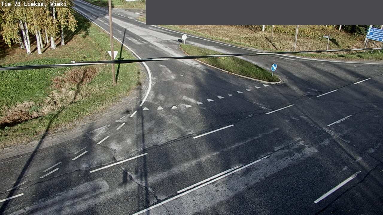 Weather Camera Image Road 73 Lieksa, Vieki, Lieksa, Pohjois-Karjala