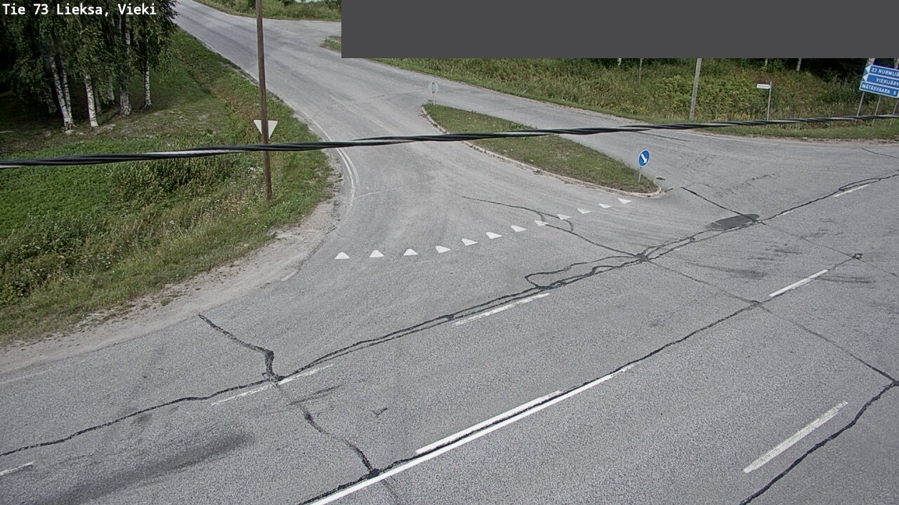 Weather Camera Image Väg 73 Lieksa, Vieki, Lieksa, Pohjois-Karjala