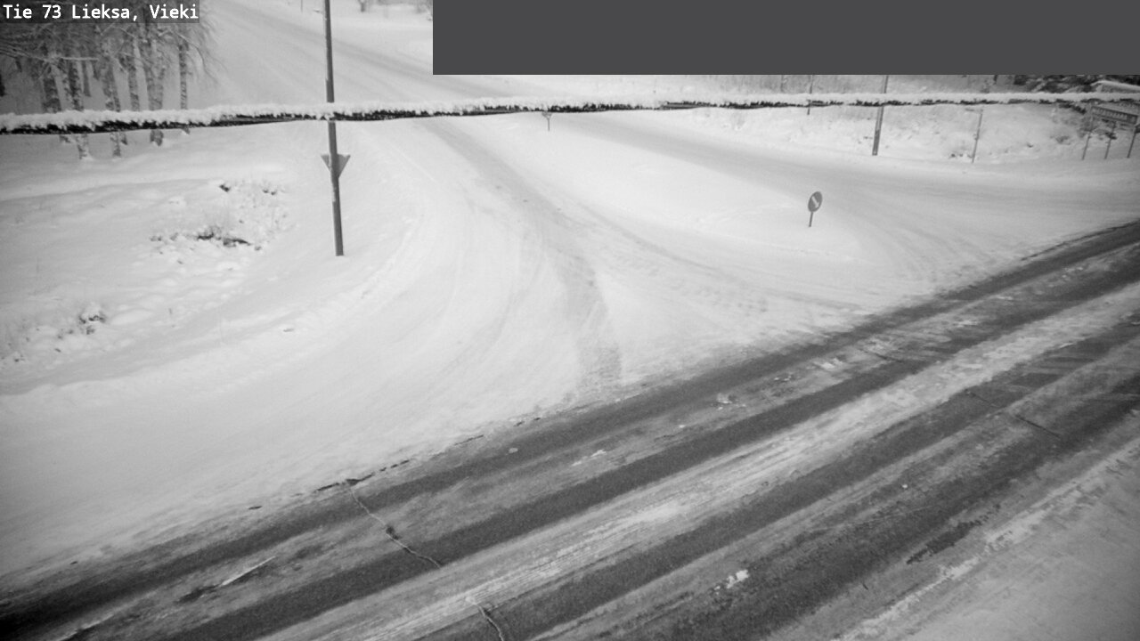 Kelikamerat Kuva Tie 73 Lieksa; Vieki, Lieksa, Pohjois-Karjala