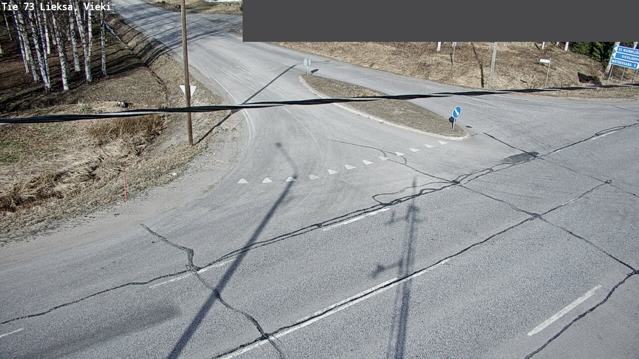 Weather Camera Image Väg 73 Lieksa, Vieki, Lieksa, Pohjois-Karjala