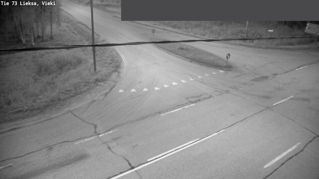 Weather Camera Image Road 73 Lieksa, Vieki, Lieksa, Pohjois-Karjala