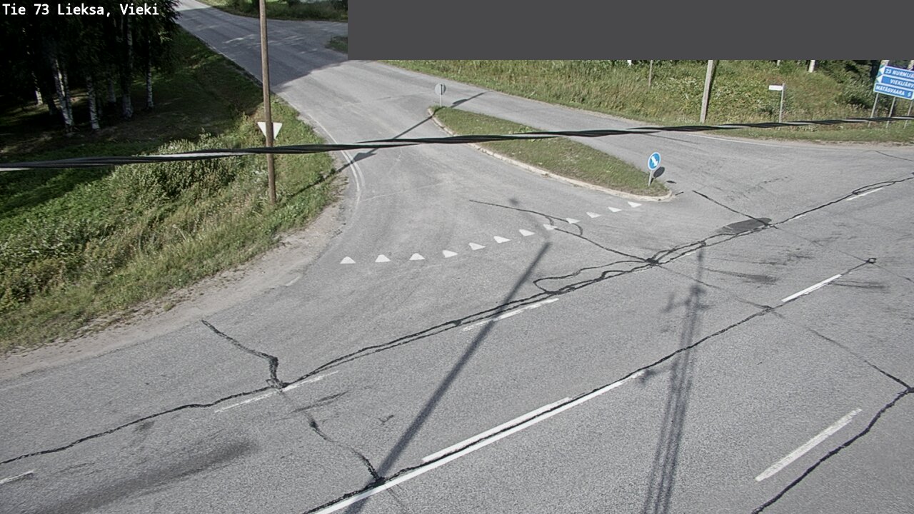 Weather Camera Image Road 73 Lieksa, Vieki, Lieksa, Pohjois-Karjala