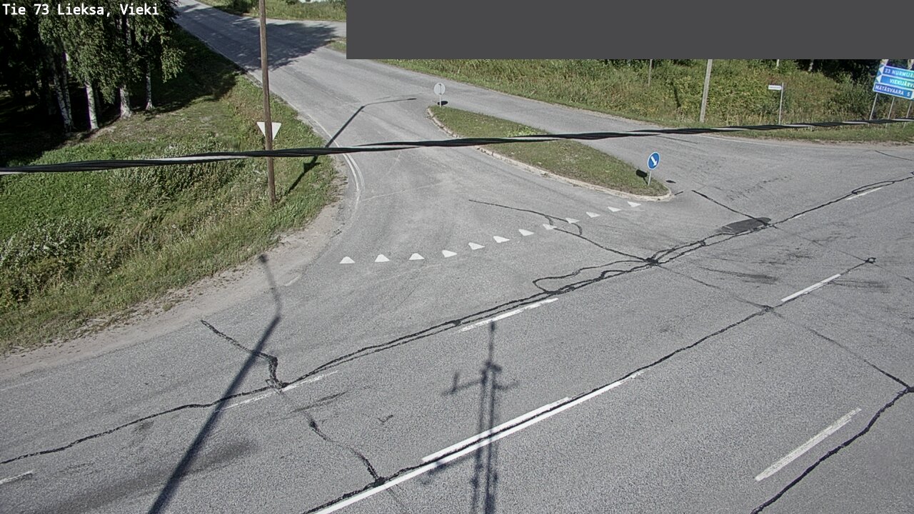 Weather Camera Image Road 73 Lieksa, Vieki, Lieksa, Pohjois-Karjala
