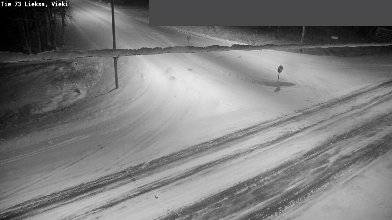 Weather Camera Image Road 73 Lieksa, Vieki, Lieksa, Pohjois-Karjala