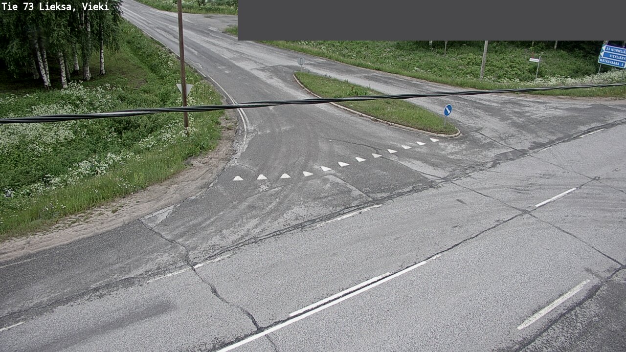 Weather Camera Image Road 73 Lieksa, Vieki, Lieksa, Pohjois-Karjala