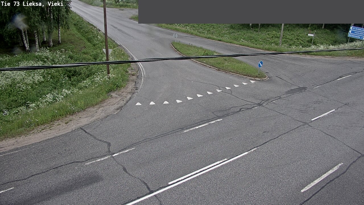 Weather Camera Image Road 73 Lieksa, Vieki, Lieksa, Pohjois-Karjala