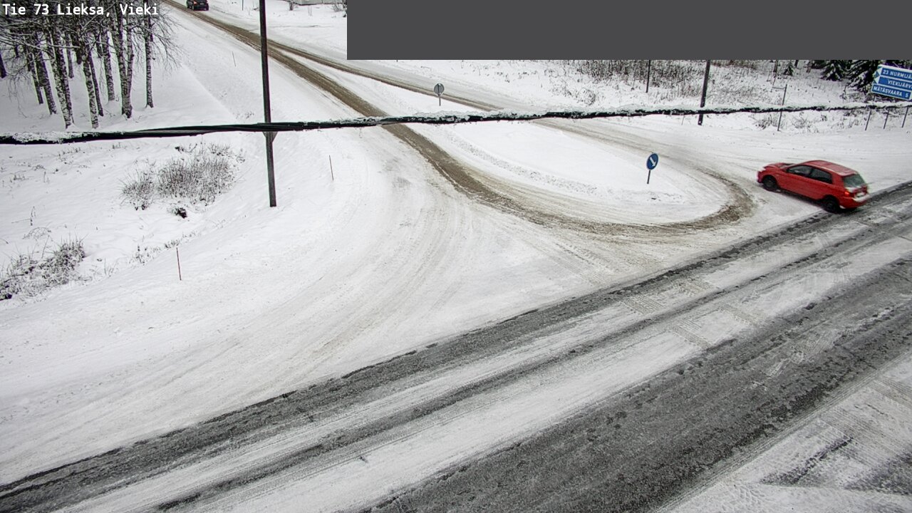 Weather Camera Image Road 73 Lieksa, Vieki, Lieksa, Pohjois-Karjala