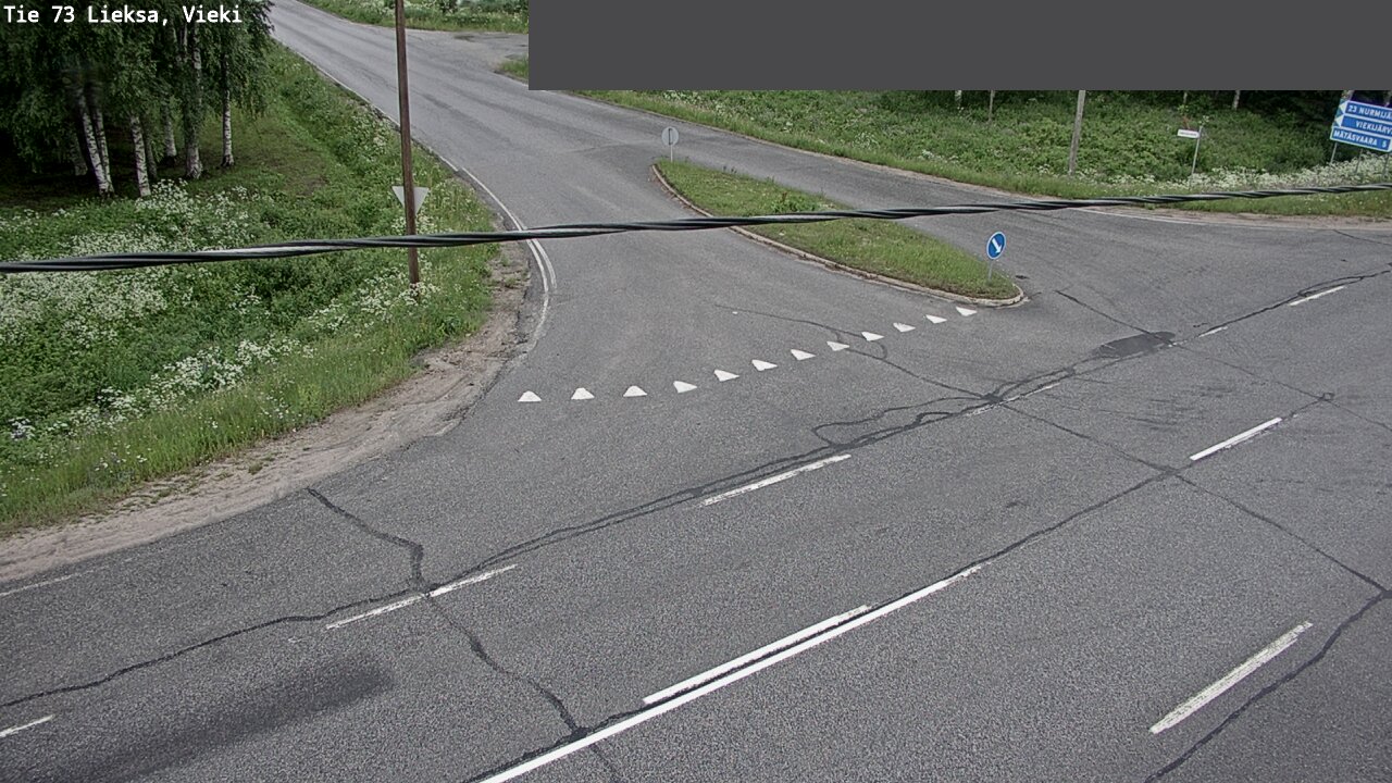 Weather Camera Image Road 73 Lieksa, Vieki, Lieksa, Pohjois-Karjala