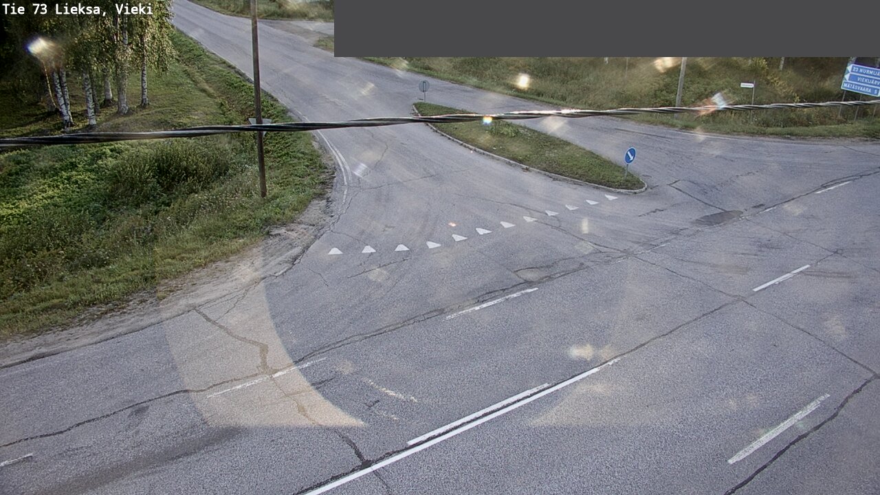 Weather Camera Image Road 73 Lieksa, Vieki, Lieksa, Pohjois-Karjala