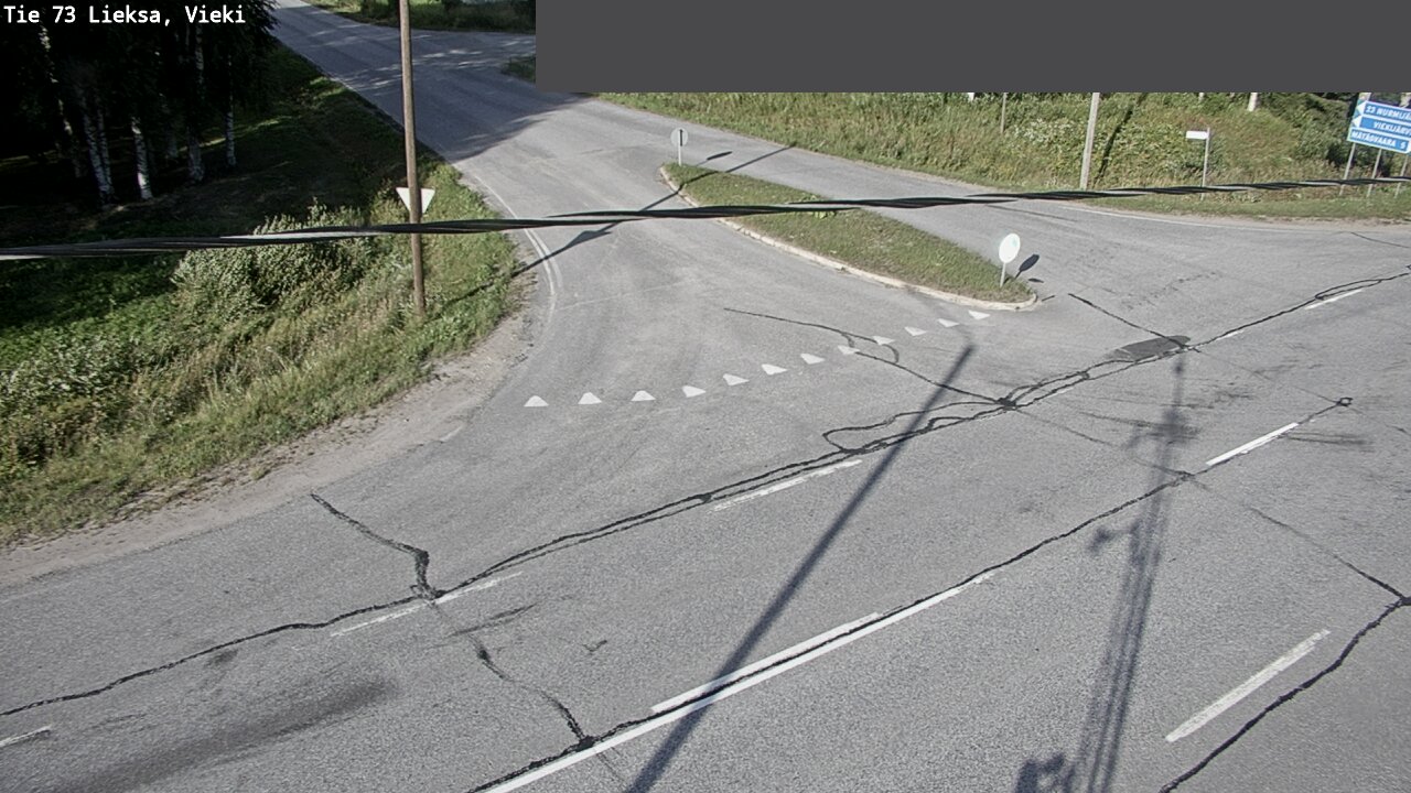 Weather Camera Image Road 73 Lieksa, Vieki, Lieksa, Pohjois-Karjala