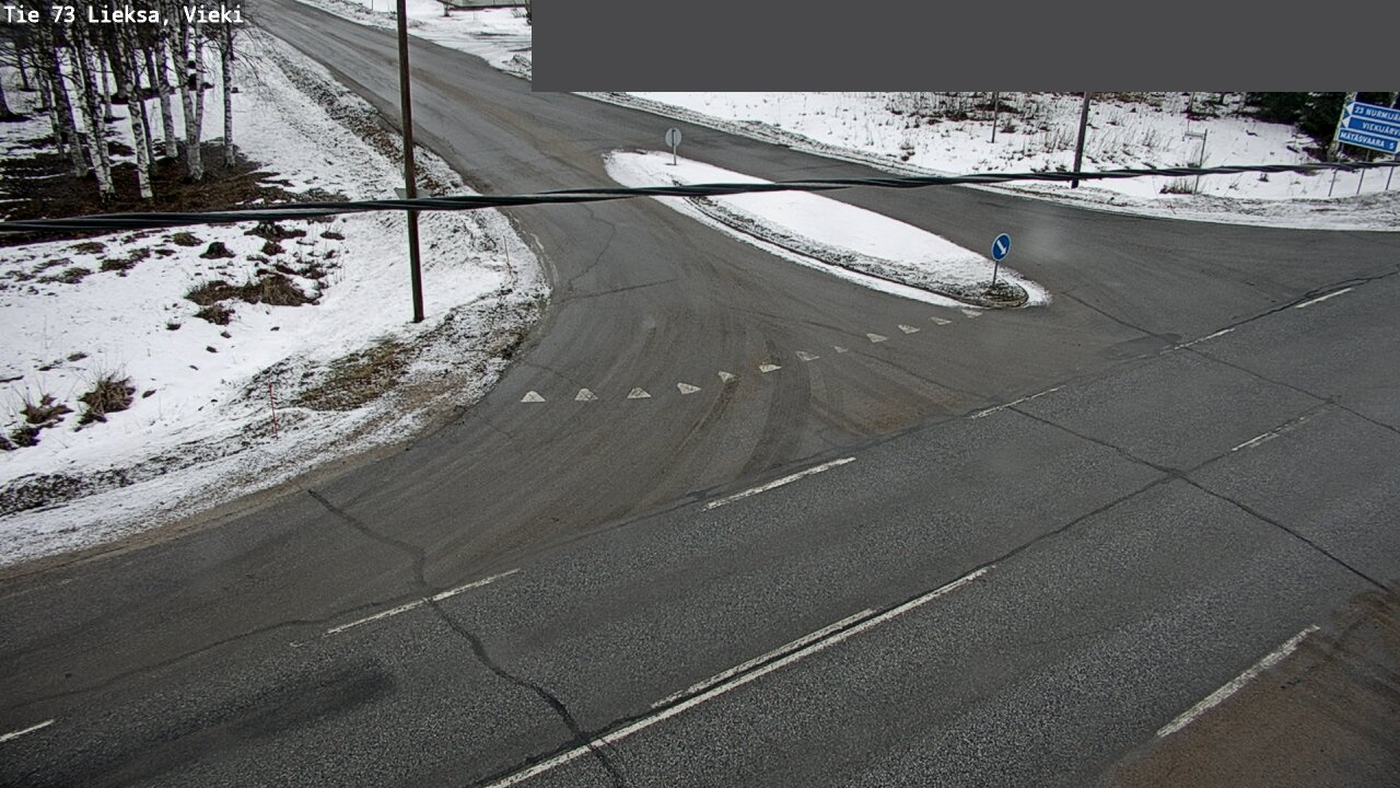 Kelikamerat Kuva Tie 73 Lieksa; Vieki, Lieksa, Pohjois-Karjala