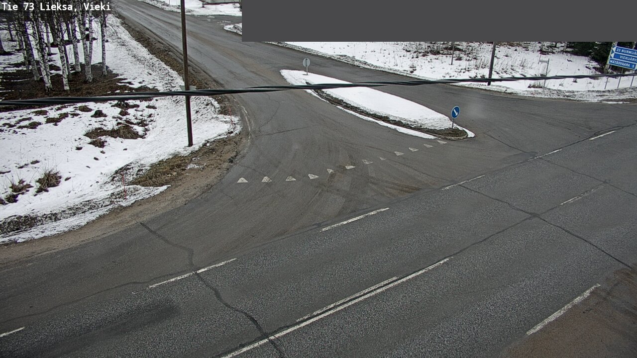 Weather Camera Image Road 73 Lieksa, Vieki, Lieksa, Pohjois-Karjala