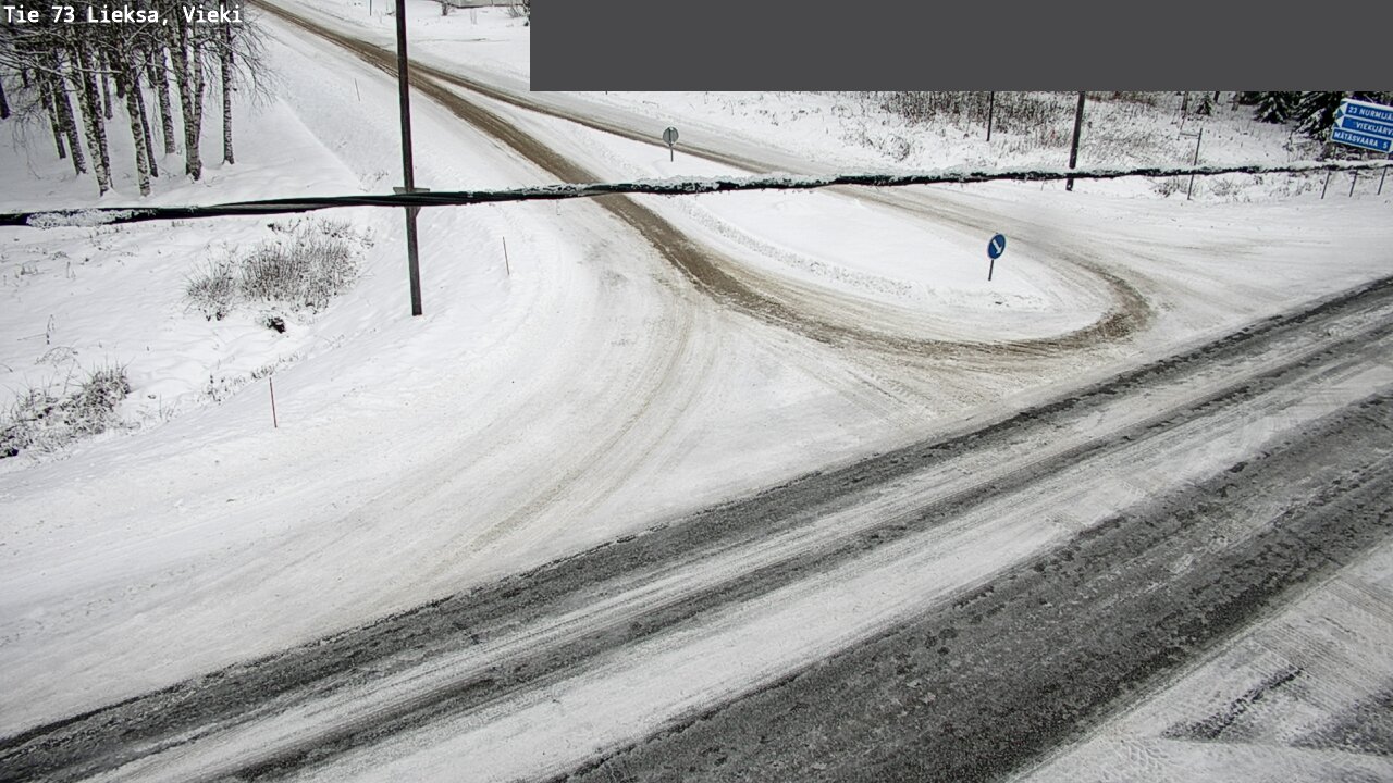 Weather Camera Image Road 73 Lieksa, Vieki, Lieksa, Pohjois-Karjala