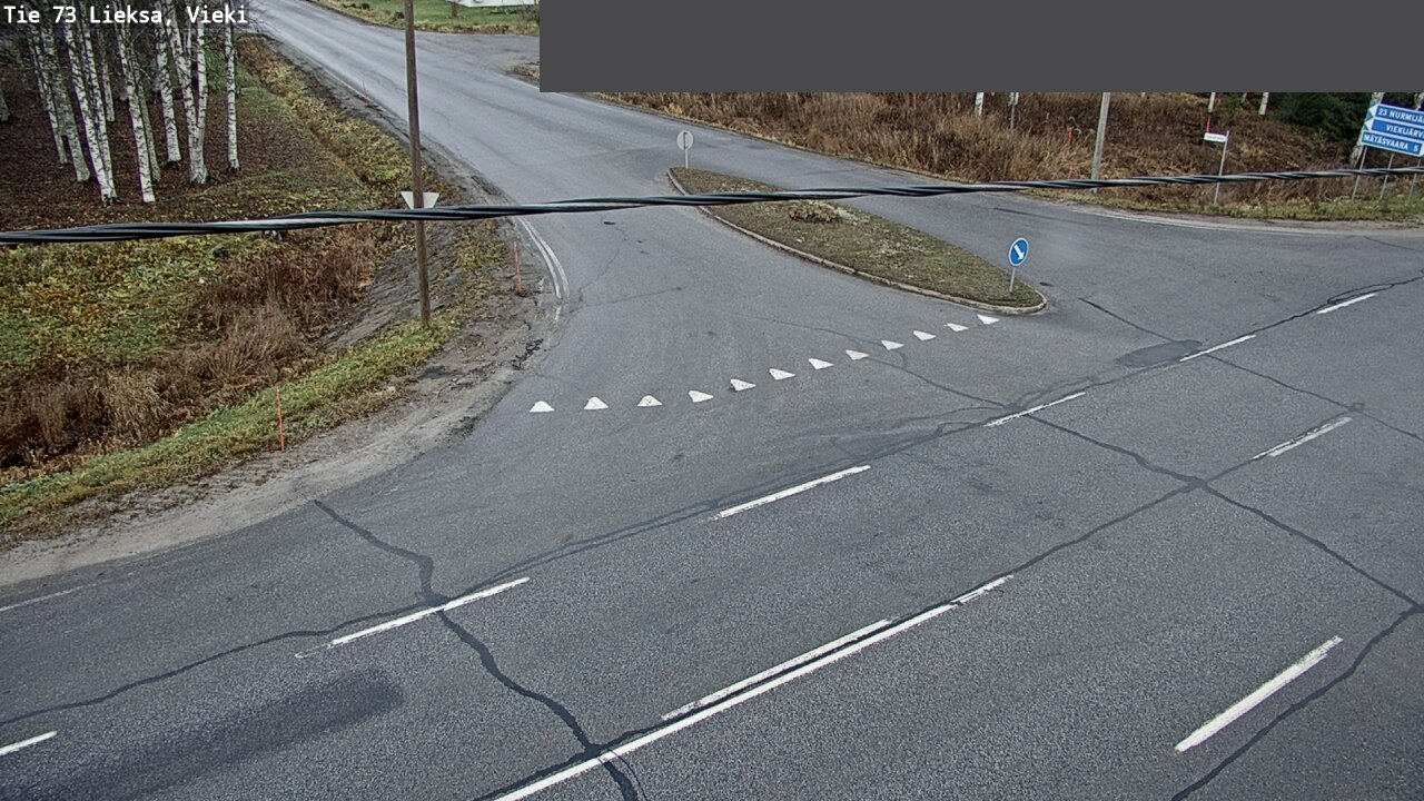 Kelikamerat Kuva Tie 73 Lieksa; Vieki, Lieksa, Pohjois-Karjala