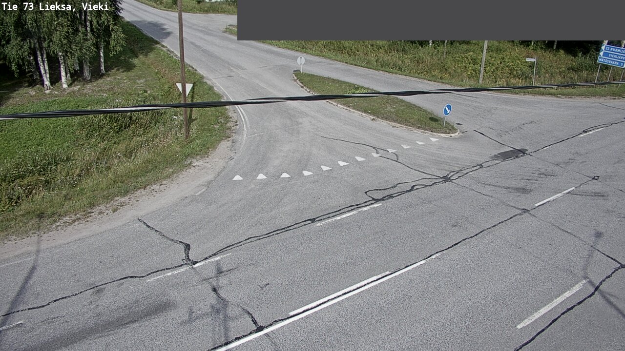 Weather Camera Image Väg 73 Lieksa, Vieki, Lieksa, Pohjois-Karjala