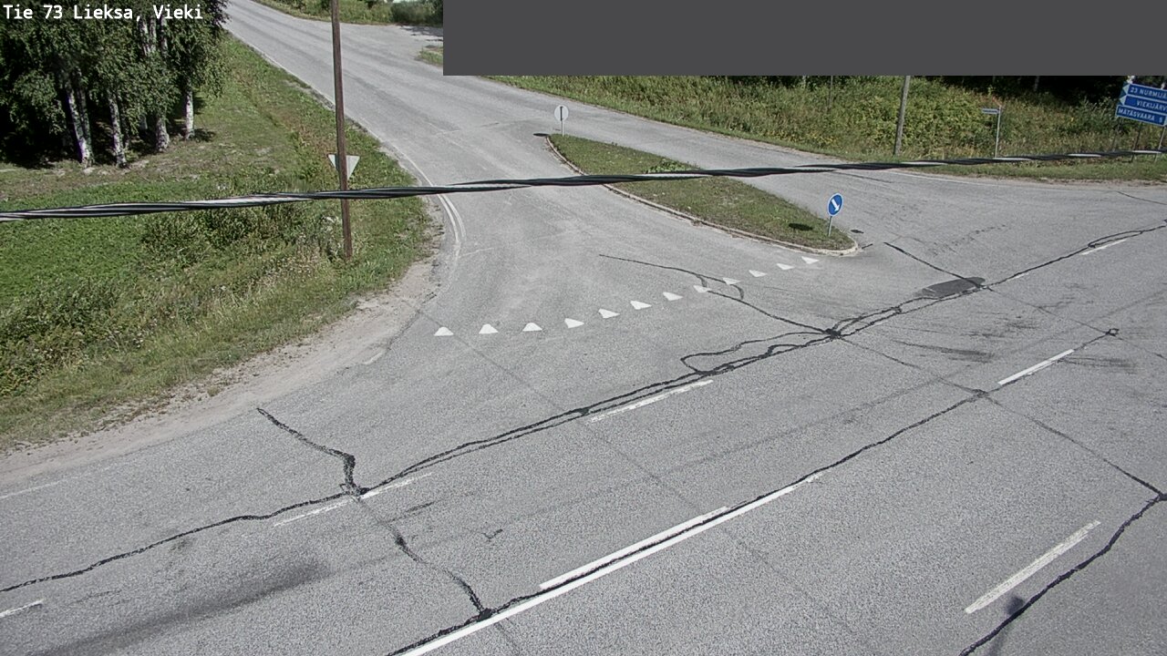 Weather Camera Image Road 73 Lieksa, Vieki, Lieksa, Pohjois-Karjala