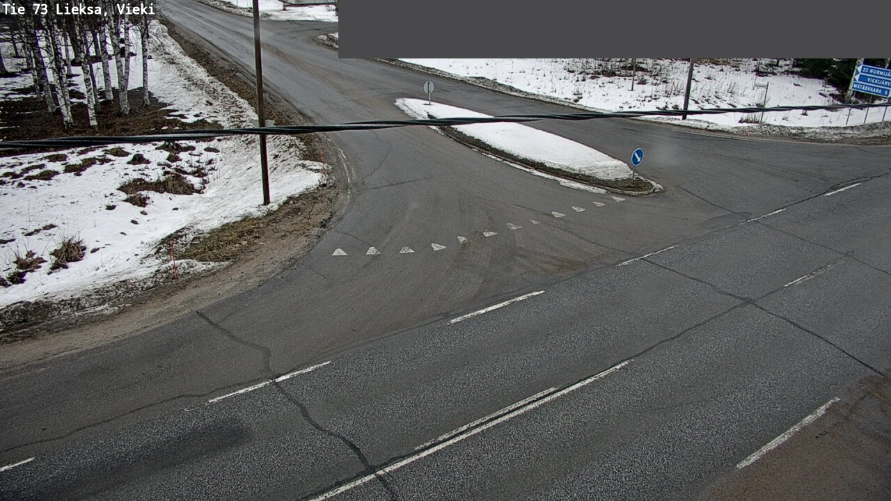 Weather Camera Image Road 73 Lieksa, Vieki, Lieksa, Pohjois-Karjala