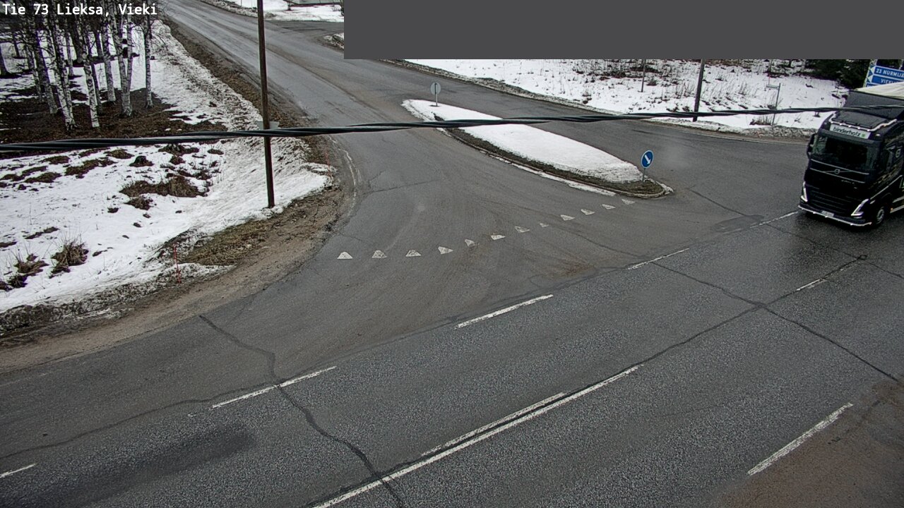 Weather Camera Image Väg 73 Lieksa, Vieki, Lieksa, Pohjois-Karjala