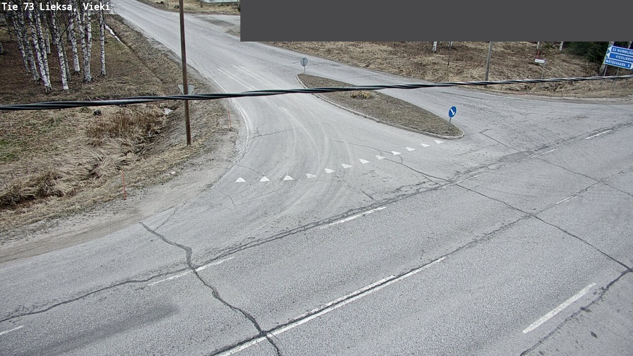 Weather Camera Image Väg 73 Lieksa, Vieki, Lieksa, Pohjois-Karjala