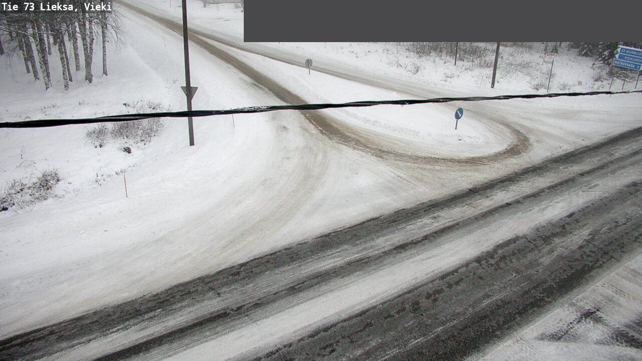 Weather Camera Image Road 73 Lieksa, Vieki, Lieksa, Pohjois-Karjala