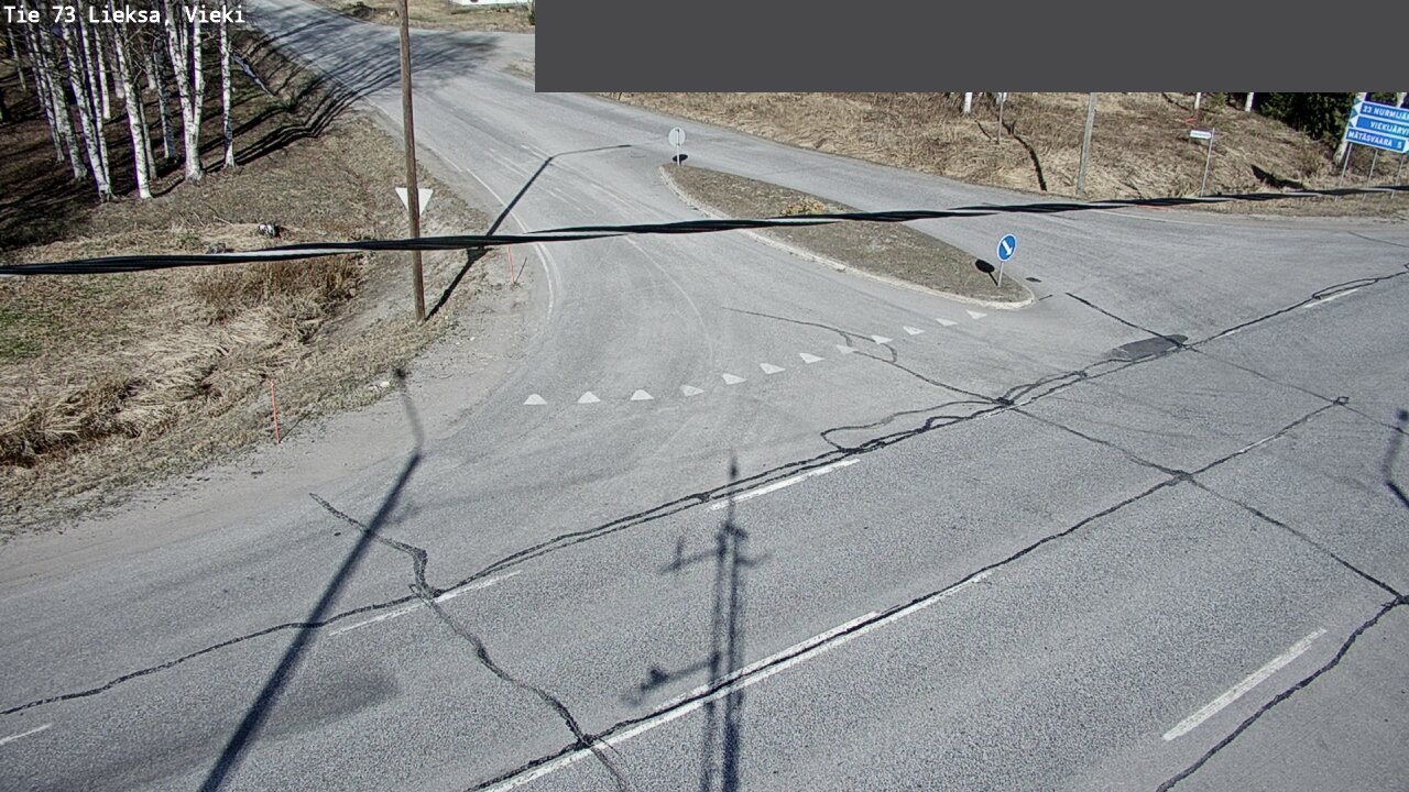 Weather Camera Image Väg 73 Lieksa, Vieki, Lieksa, Pohjois-Karjala