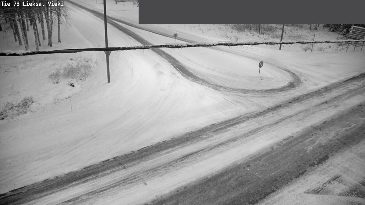 Weather Camera Image Road 73 Lieksa, Vieki, Lieksa, Pohjois-Karjala
