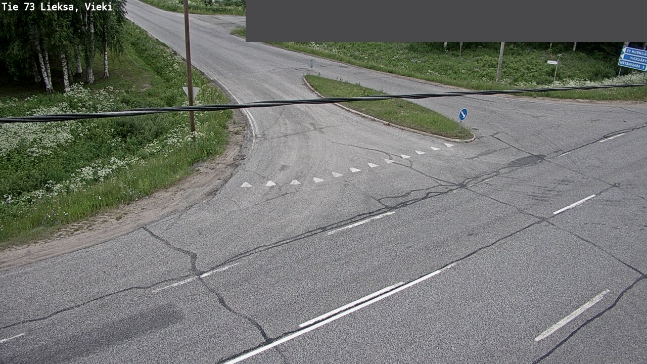 Kelikamerat Kuva Tie 73 Lieksa; Vieki, Lieksa, Pohjois-Karjala