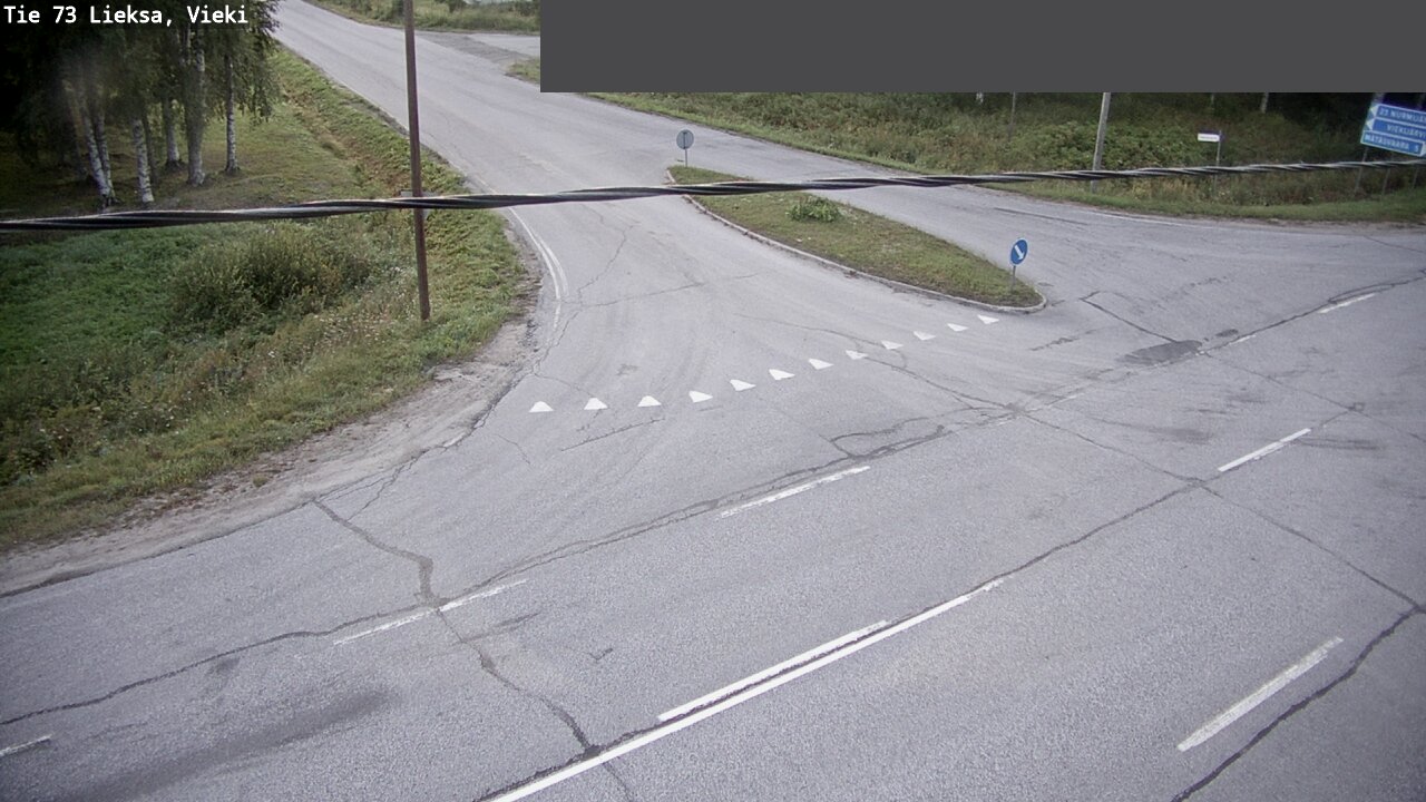Weather Camera Image Road 73 Lieksa, Vieki, Lieksa, Pohjois-Karjala
