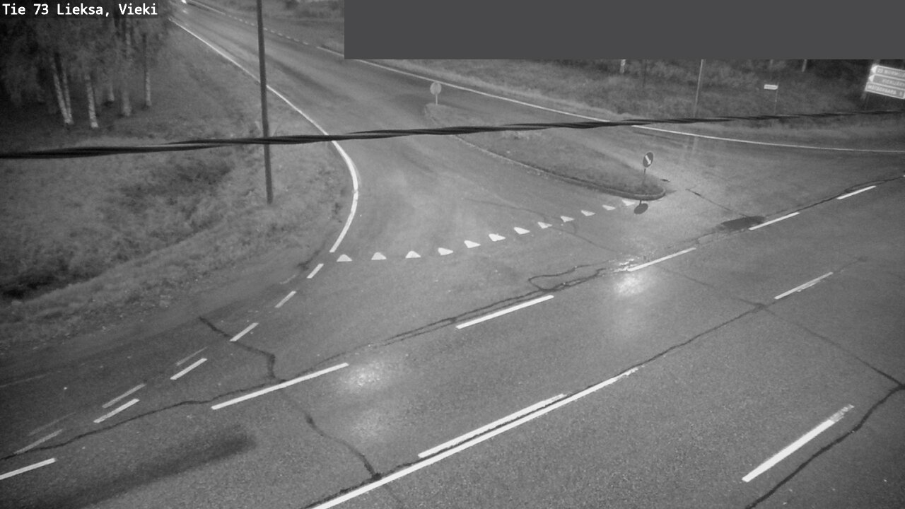 Weather Camera Image Road 73 Lieksa, Vieki, Lieksa, Pohjois-Karjala