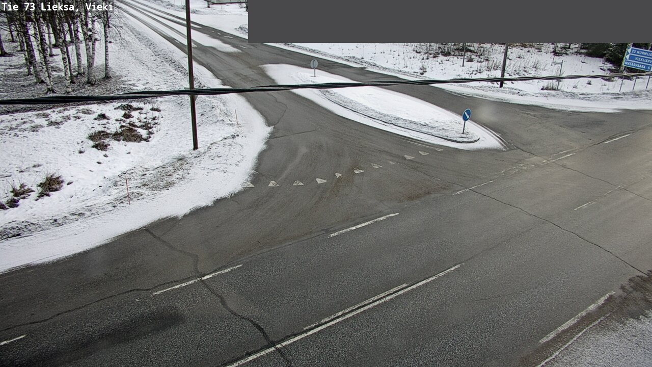 Kelikamerat Kuva Tie 73 Lieksa; Vieki, Lieksa, Pohjois-Karjala
