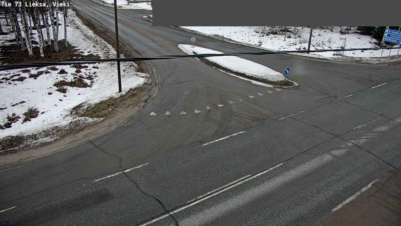 Weather Camera Image Road 73 Lieksa, Vieki, Lieksa, Pohjois-Karjala