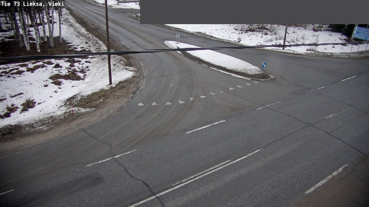 Weather Camera Image Väg 73 Lieksa, Vieki, Lieksa, Pohjois-Karjala