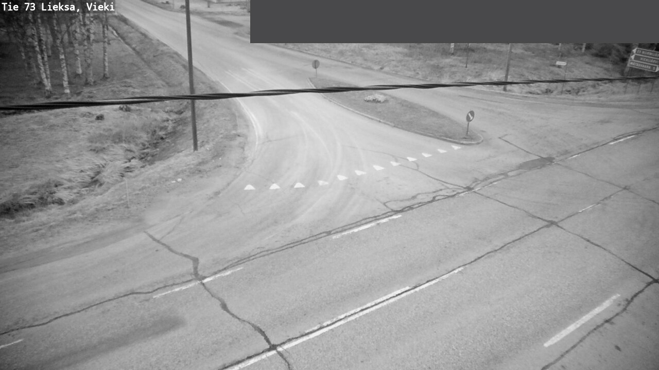 Weather Camera Image Väg 73 Lieksa, Vieki, Lieksa, Pohjois-Karjala