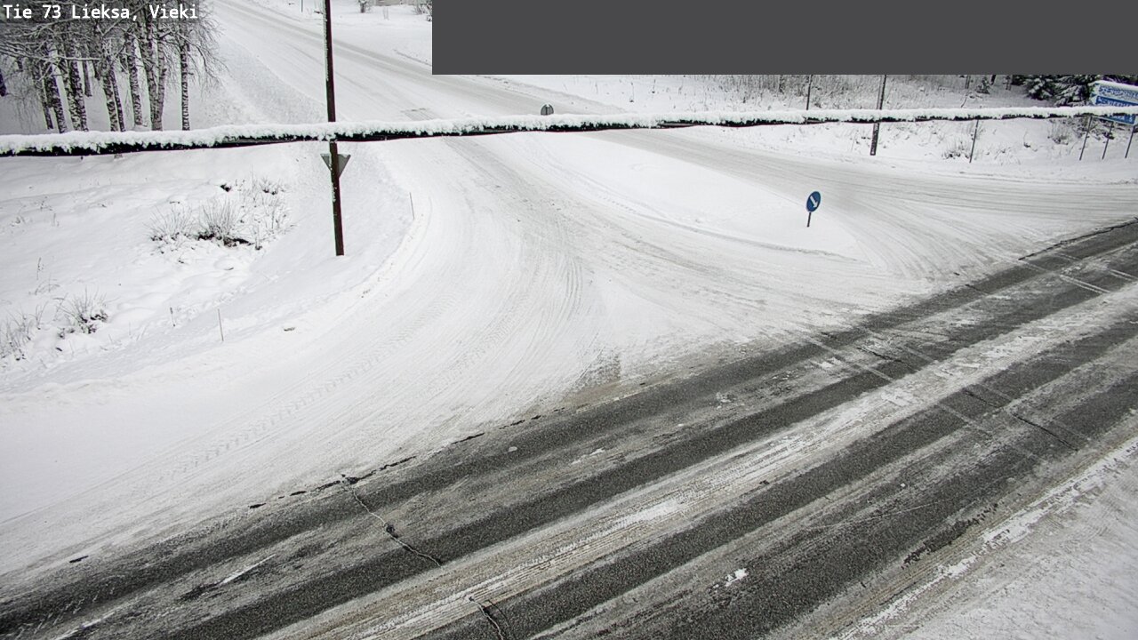 Weather Camera Image Väg 73 Lieksa, Vieki, Lieksa, Pohjois-Karjala