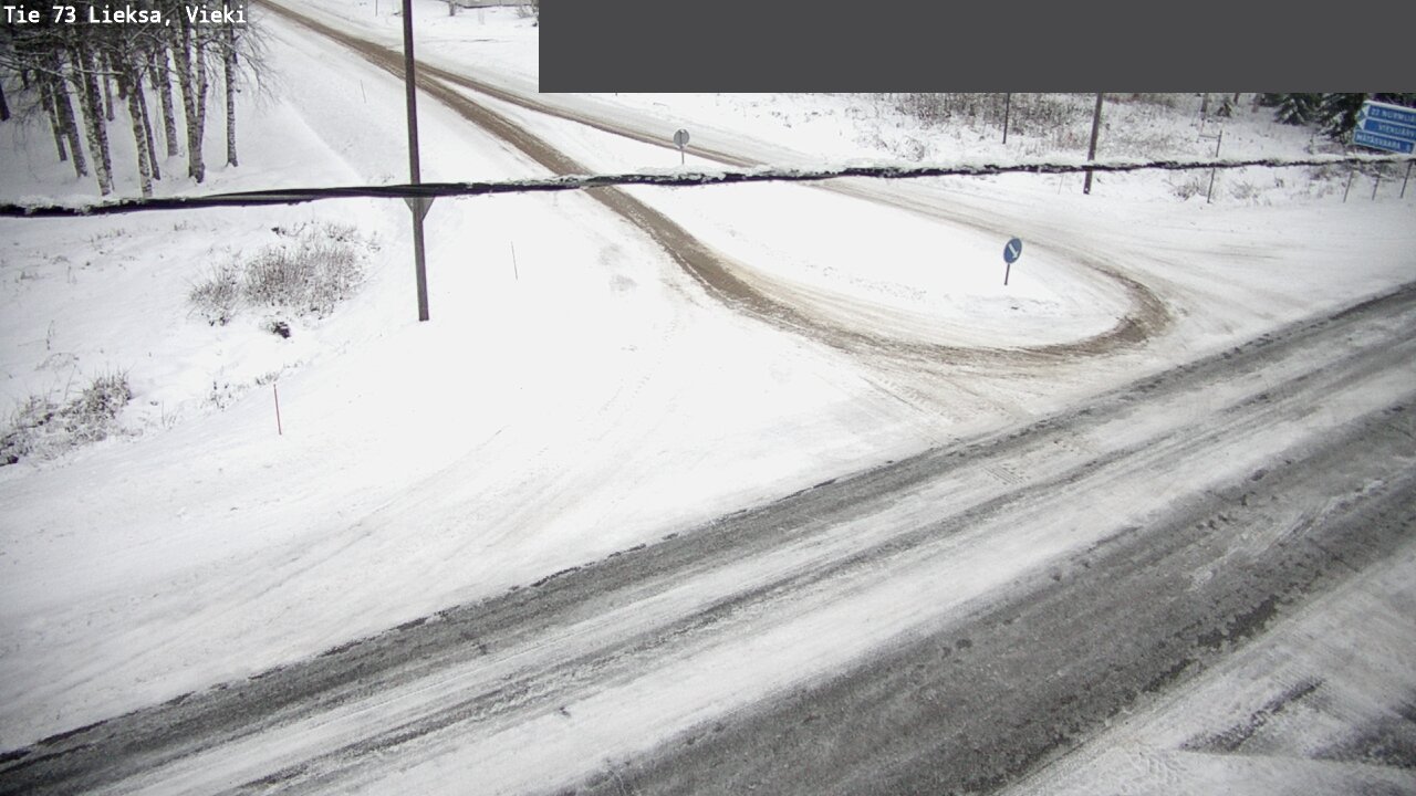 Weather Camera Image Road 73 Lieksa, Vieki, Lieksa, Pohjois-Karjala